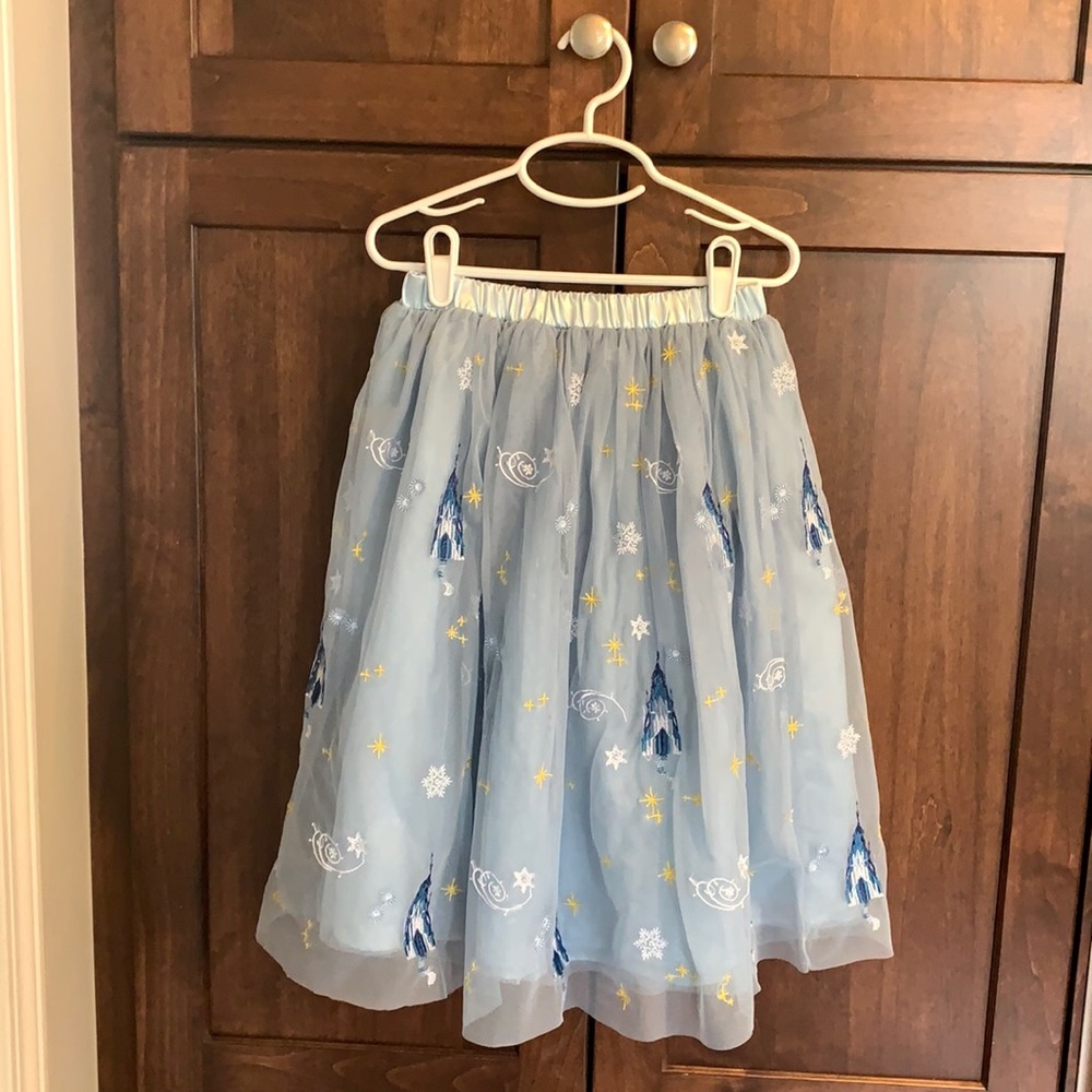 Girl Frozen Disney Hanna Andersson Tulle Skirt